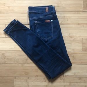 7 for all mankind skinny jeans